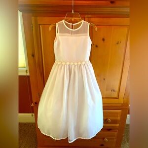 White Formal /First Communion Kids Dress